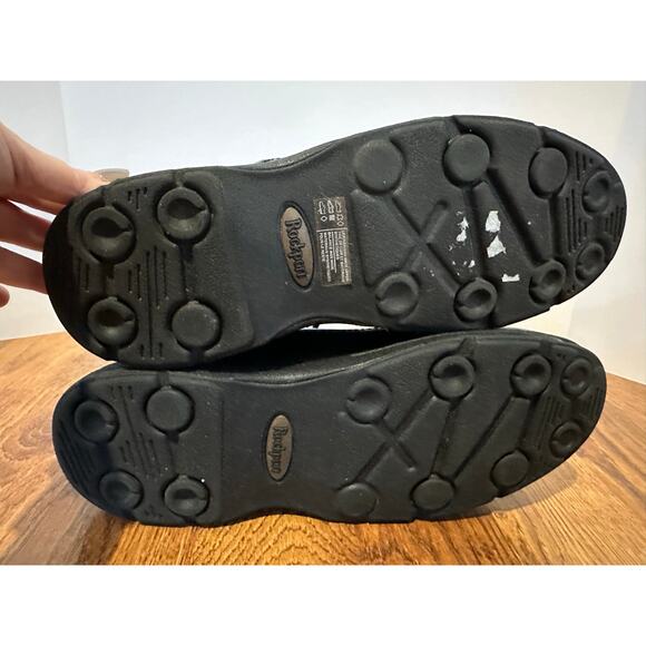 Rockport Men’s Eureka Leather Walking Shoes Black Size 13 Classic Comfort - Picture 7 of 11